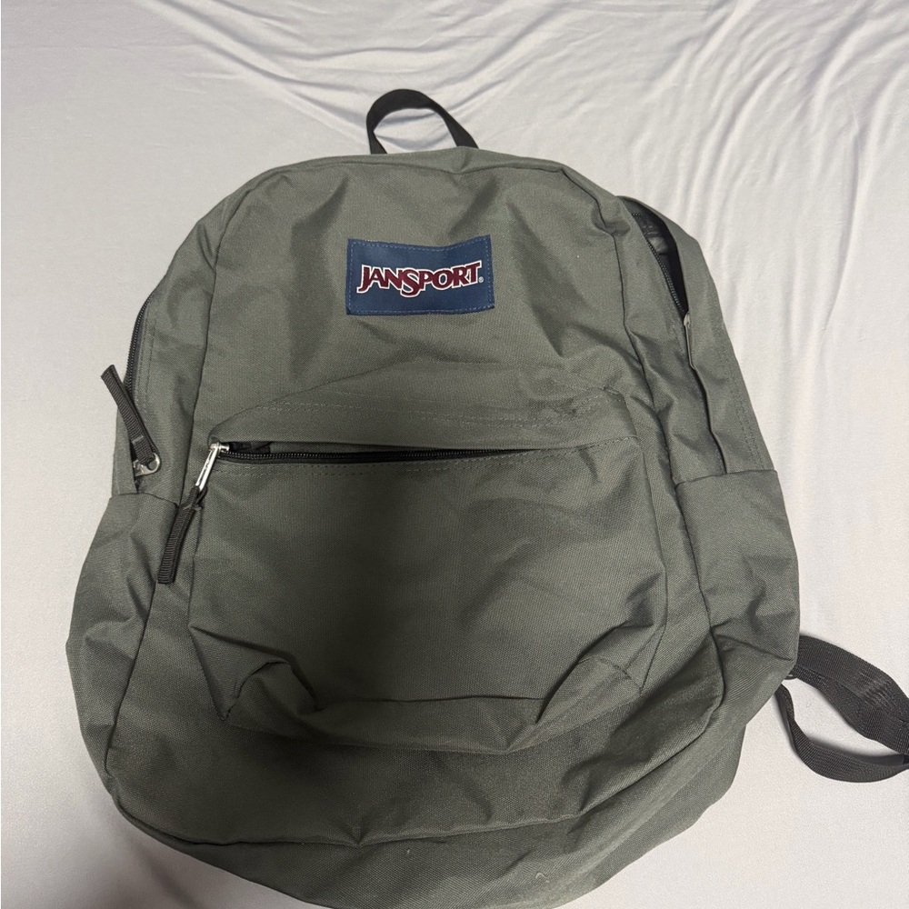Jansport Classic Gray Backpack - Picture 3 of 4